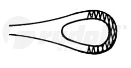 RU 6514-16 / Darmfasszange Williams, 16 cm