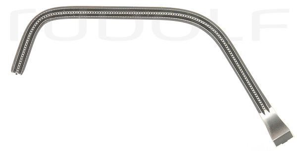 RU 7624-23 / Ochsner Atrauma Forceps, Cvd., Shanks Angled, (L) 23.5 cm - 9 1/4"