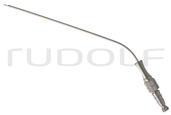 RU 6420-26 / Suction Tube Frazier (Fergusson), Ø 2,0mm 6 Ch/Fr, (Wl) 130mm - 5", W. CUT-OFF, LUER-HUB and Stylet