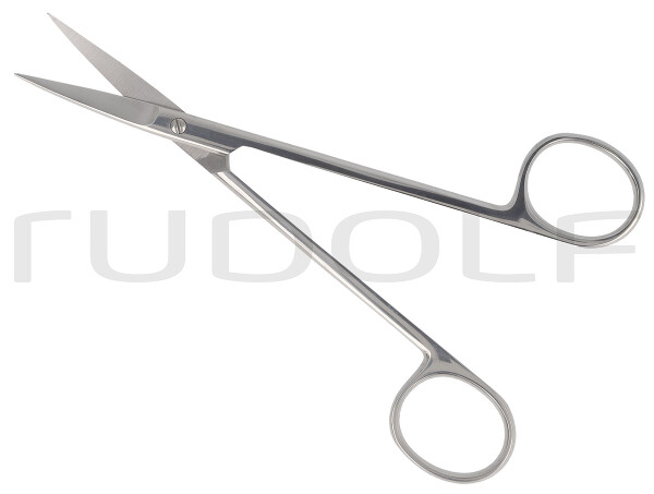 RU 1671-14HP / Forbice Delicata Joseph, Curva, Brillante 14,0 cm