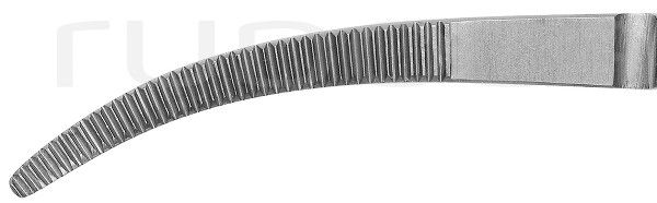 RU 3051-16 / Pinza Hemostática Kelly-Rankin, Curva, 16 cm