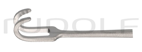 RU 9417-14 / Axenfeld Hook, 2 Prongs, Blunt , 14 cm