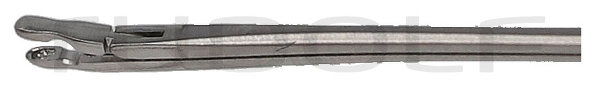 RU 7891-11 / Micro Ear Forceps, Straight, Shaft Length 8 cm - 3 1/4",