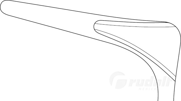 RU 8013-76 / Specolo Nasale Killian-Walter, Figura 3, 75 mm, 14 cm - 5 1/2"