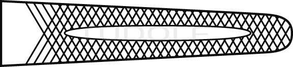 RU 6004-20 / Nadelhalter Hegar, Kraeftig, ger. 20cm
