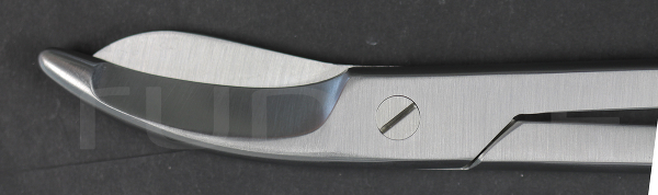 RU 2690-24 / Bandage Scissors, Bl/Bl, l. Cvd. 24 cm, 9,5", Smooth