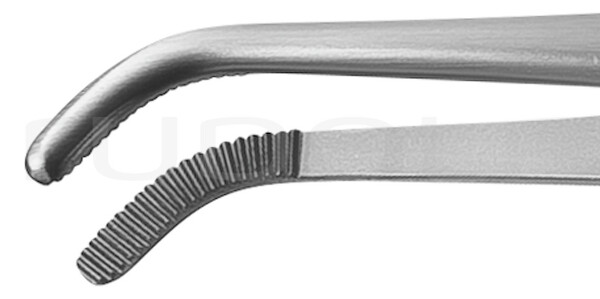 RU 4001-14 / Pinza De Disección Estandar, Curva, 14,5 cm