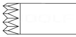 RU 6430-25 / Divaricatore Per Corpi Vertebrali Inge 25cm