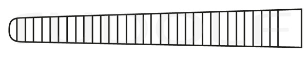 RU 3380-15 / Pinza Emostatica Spencer-Wells, Retta 15,0 cm