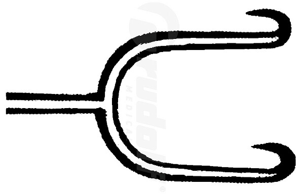 RU 8292-10 / Gancho P. Mucosa Joseph, 10 mm