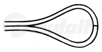 RU 6518-16/1 / Darmfaßzange Baby-Babcock 16cm
