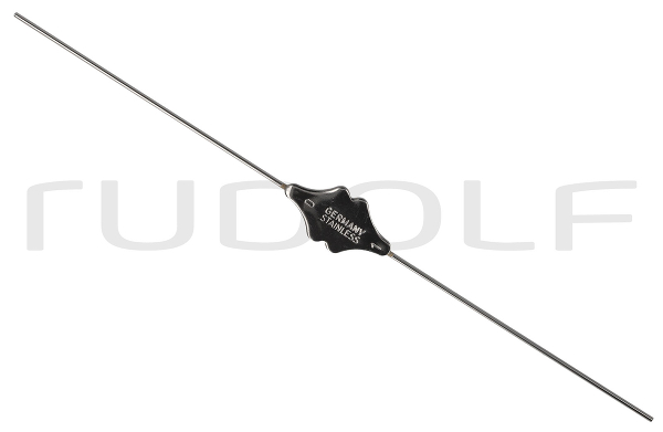 RU 9651-01 / Bowman Probe, Cylind., Fig. 0/1, 13cm
, Stainless Steel