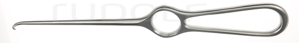 RU 4502-01 / Wundhaken Volkmann, Halbscharf, 1Z. 22,5 cm