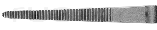 RU 3050-16 / Hemost. Fcps Kelly-Rankin, Str. 16 cm - 6 1/4"