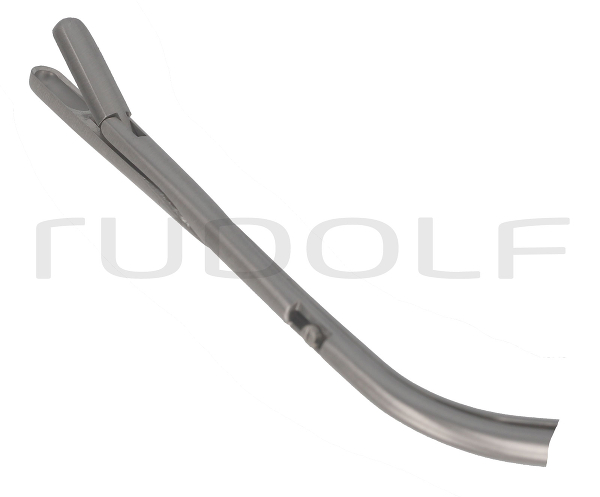RU 8690-01 / Laryngeal Forceps Jurasz, Opening to The Right, (Wl) 20.5 cm - 8"