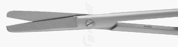 RU 1521-12 / Tijera Wagner, R/R, Recta, 12 cm