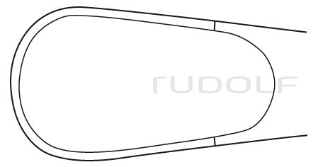 RU 5600-27 / Pinza Sgorbia Stille-Luer, Retta