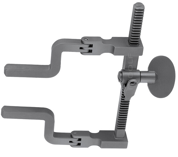 RU 6431-11 / Retractor MC Culloch, Hinged, Black