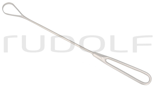 RU 7325-26 / Curetta Uterina Bumm, Malleabile, Fig. 5 Tagliente, 26mm, 29cm