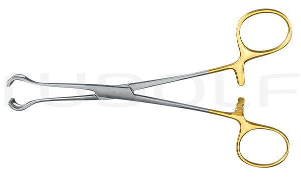 RU 6519-16 / Darmfasszange Babcock, 16cm
, TC