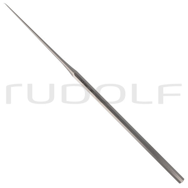 RU 7907-04/15 / Ohr-Häkchen Shambaugh, Scharf, Abgewinkelt 45°, 1,5 mm, 16 cm