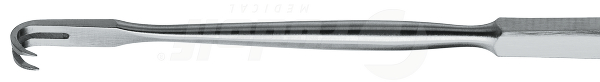 RU 4462-02 / Retractor, Fine, Sharp, 2 Prongs 16,0cm
, 6 1/4"