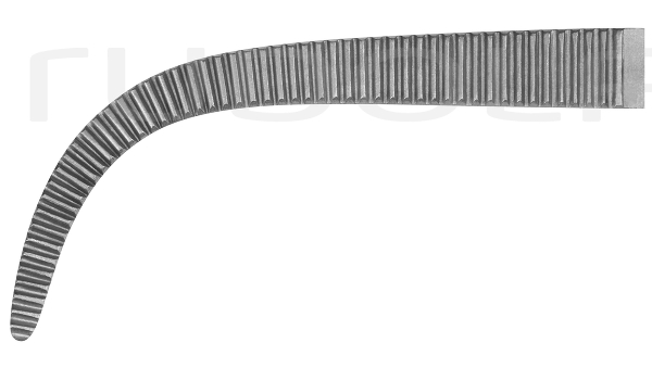 RU 3979-36 / Hemost. Fcps Coller-Crile, Cvd. 16 cm, 6,25"