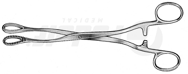 RU 6616-20 / Pinza Heywood-Smith, Recta, 21 cm Ramas Torcidas