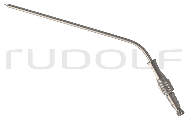 RU 6420-31 / Suction Tube Frazier (Fergusson), Ø 3,5mm 11 Ch/Fr, (Wl) 130mm - 5", W. CUT-OFF, LUER-HUB and Stylet