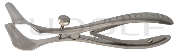 RU 8013-11 / Nasenspekulum Killian-Struycken, Figur 1, 40 mm, Hygienischer Schluss, 14 cm