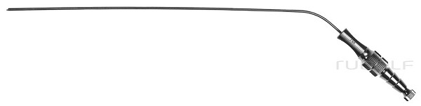 RU 6420-44 / Suction Tube Frazier (Fergusson), Ø 2,0mm 6 Ch/Fr, (Wl) 190mm - 7 1/2", W. CUT-OFF, LUER-HUB and Stylet