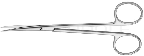 RU 1293-14 / Forbice Metzenbaum-Fino, Ac/Ac, Curva 14,5 cm