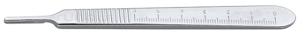 RU 4850-13 / Scalpel Handle, No. 3 12,5 cm - 5"