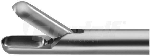 LP325-020 / Löffelzange mit Spülkanal NL 330 mm, Ø 10 mm