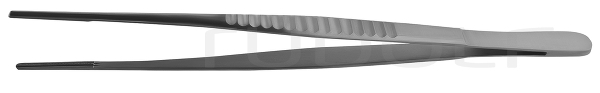 RU 7582-20 / De Bakey Atrauma Forceps, 2,7 mm, Str., (L) 20cm
 - 8"