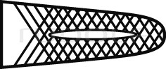 RU 6017-17 / Portagujas Senning C/Ranura, 2,5 mm, 17 cm