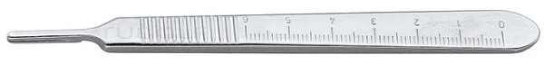 RU 4850-13 / Manico Per Bisturi No. 3, Scalato