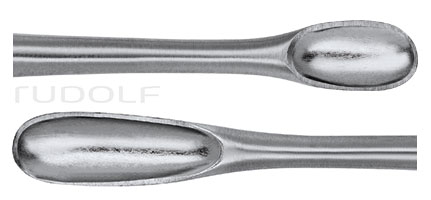 RU 5364-17 / Cuillère Double Volkmann, Ov/Ov, 17 cm 17 cm