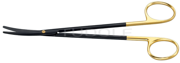 RU 1334-20C / Dissecting Scissors Metzenbaum, TC, Cvd., Ceramic Coated, 20 cm - 8"