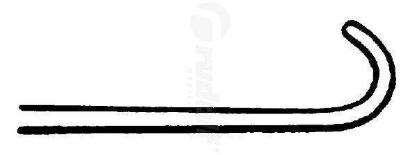 RU 6383-16 / Nerve Retractor Graham 16cm, 6 1/4"