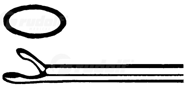 RU 7893-31/04 / Micro-Pinza Forma Cuchara, Rt., 8 cm - 3 1/4"