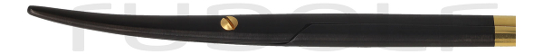 RU 1314-14C / Diss. Scissors Metzenbaum, Cvd., TC, Ceramic Coated, 14,5 cm - 5 3/4"
