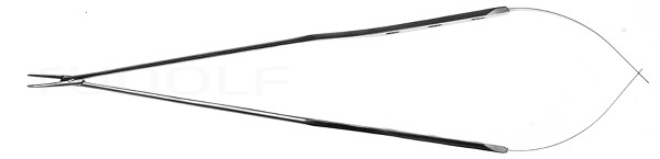 RU 5946-59 / Micro Needle Holder, Cvd. 22,5cm, 9"