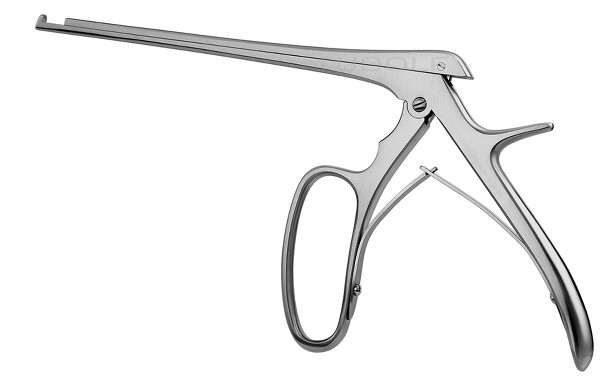 RU 6446-03 / Rongeur Kerrison, Cutting Upwards 90° Ring Handle, 18cm, 7", 3mm