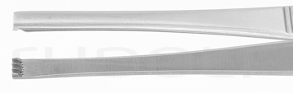 RU 4103-16 / Pinza De Disección Estándar 3x4D., 4,5 mm, 15,5 cm