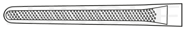 RU 3680-15 / Tubing Forceps 15 cm, 6"