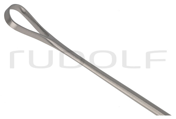 RU 7302-04 / Curetta Uterina Sims, Malleabile, Smussa 28,0 cm, Fig. 4,11,5 mm
