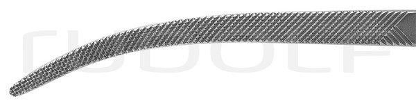 RU 3241-26 / Hemost. Fcps Bengolea, Cvd. 26 cm, 10,25"