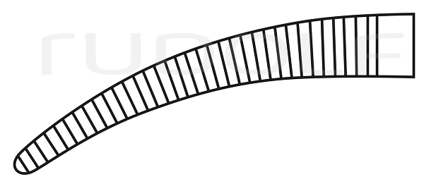 RU 3073-14 / Hemost. Fcps Baby-Crile, Cvd. 14,5 cm - 5 3/4"