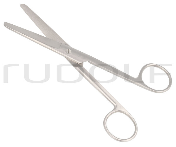RU 1001-15 / Tijera Recta, R/R, 15,5 cm